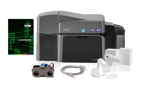 DTC1250e Dual Sided ID Card Printer System
