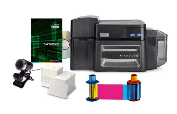 Fargo DTC1500 Single Sided ID Card System