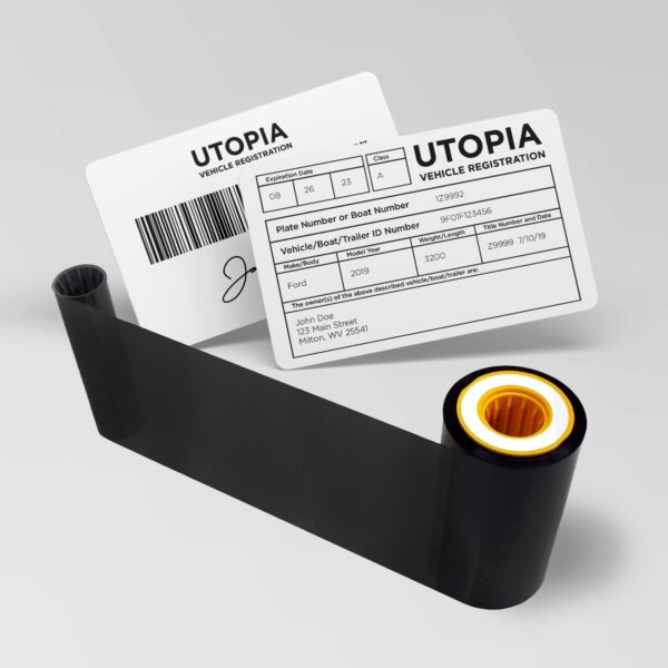 Swiftpro Monochrome Ribbon - 2200 Cards