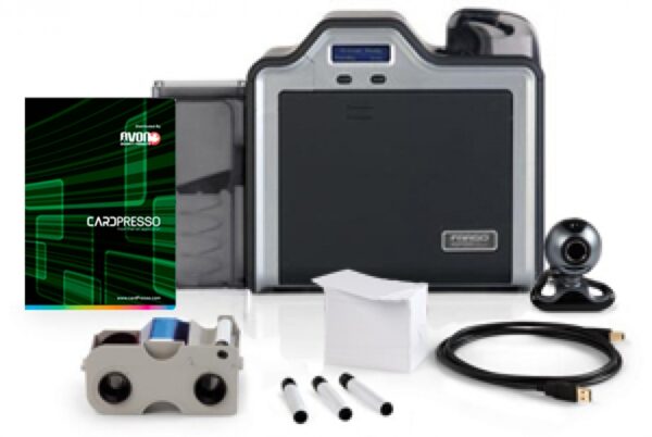 HID FARGO HDP5000e Single Side ID Card System