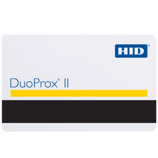 HID 1336 DuoProx II Printable Proximity Card with Mag Stripe (Pack of 100)