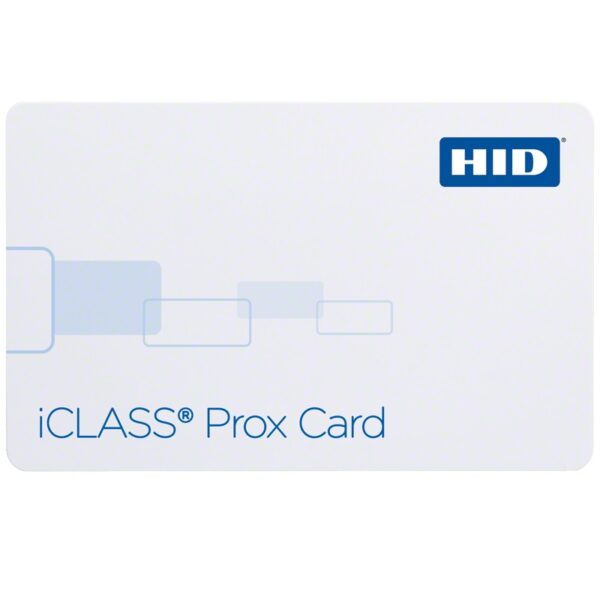 HID 2020 iClass 2K/2 Printable IsoProx Proximity Card with Mag Stripe (pack of 100)