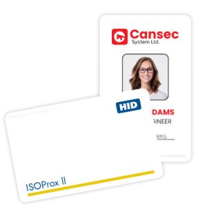 HID ISOProx II Printable Graphics Card (Pack of 100)