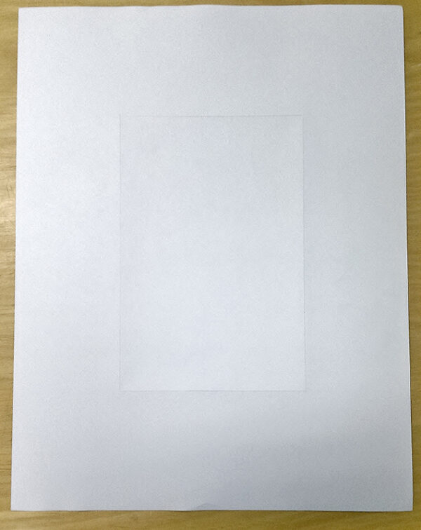 Blank Pre Perfed Sheets with Microperf Centre (100 per box)