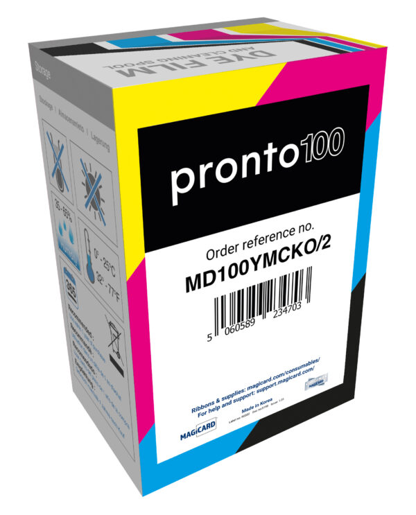 Magicard MD100YMCKO/2 Full Colour Ribbon - 100 prints