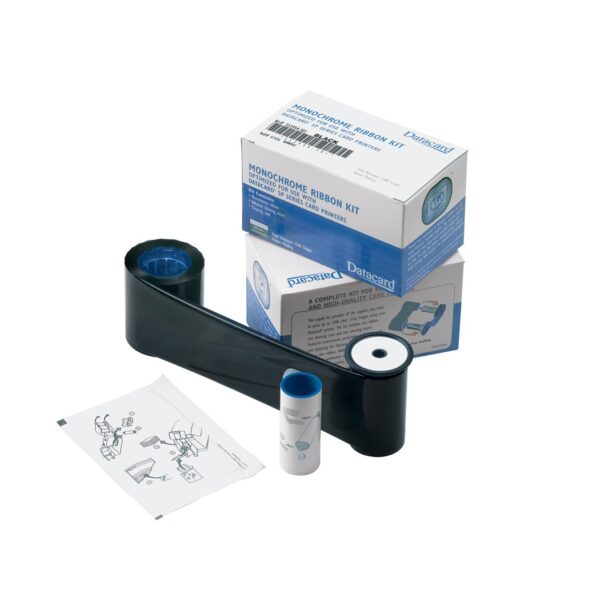 Datacard Monochrome Black Ribbon - K HQ - 1500 Prints (DC-532000-053)