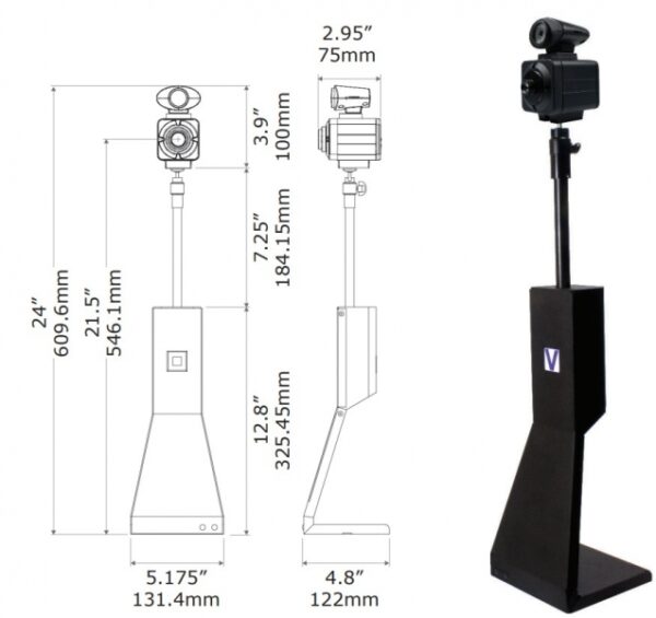 Videology 24C708AF-SYS-1 Flash-Sync Facial Photo-ID System - Image 2