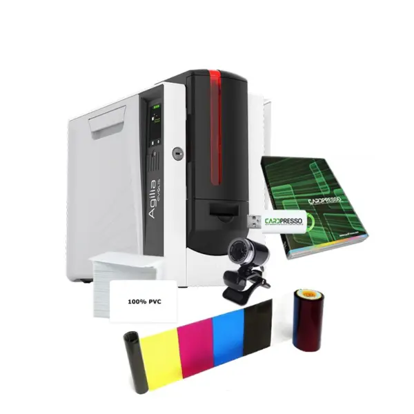 Evolis Agilia Single Sided Retransfer ID Card Printer System