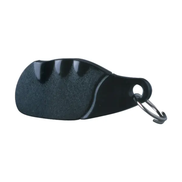 PP – Stylish Black Polycarbonate Tear Drop Badge (Pack of 100)