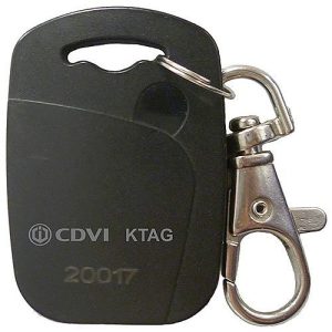 CDVI KTAG25 Black Key tag (Pack of 100)