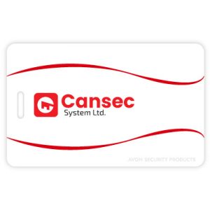 Cansec-branded non-printable card with Vertical Slot