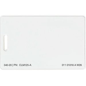 Linear CLM125-H Clamshell Prox Card, 125 kHz, HID-Compatible (Pack of 100)