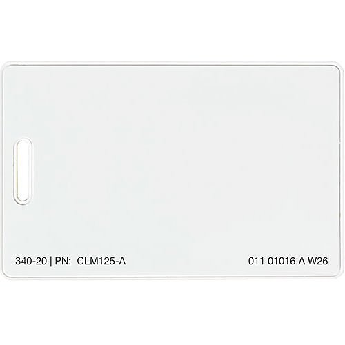 Linear CLM125-H Clamshell Prox Card, 125 kHz, HID-Compatible (Pack of 100)