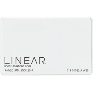Linear ISO125-H 125 kHz Printable ISO Card for HID Prox Readers (Pack of 50)
