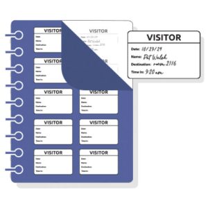 Stock Non-Expiring Visitor Books