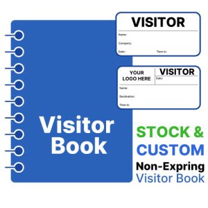 Stock & Custom Non-Expiring Visitor Books