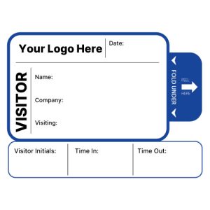 Custom Self-Expiring Visitor Pass Book with Sign Out - 809 / 810 (2 Books)